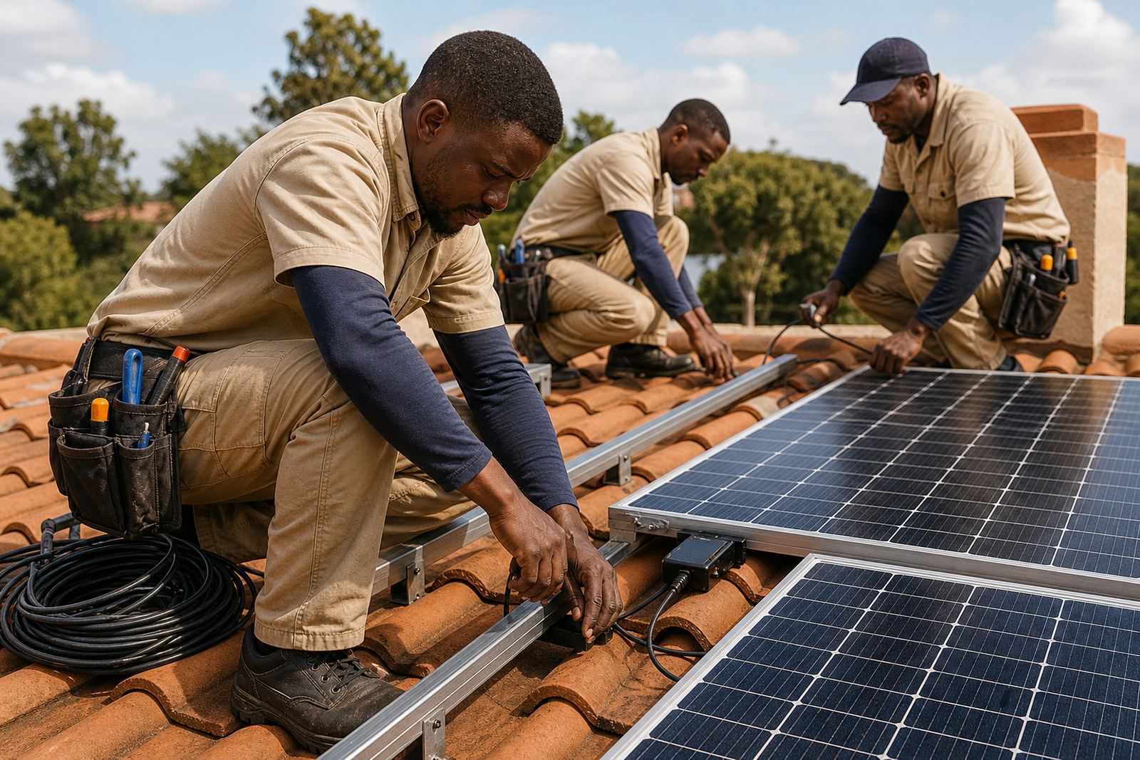 Randburg Solar Install